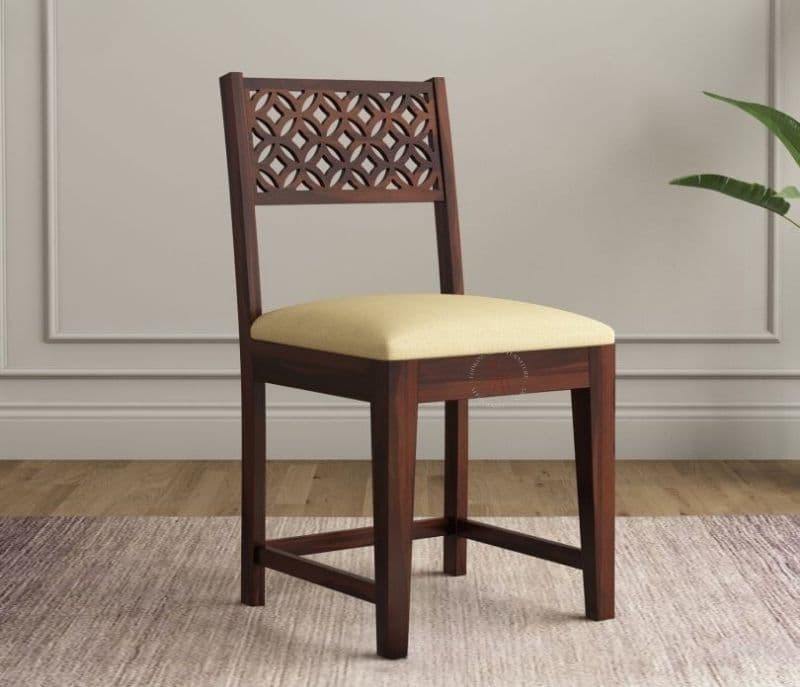 Milan Study Chair (Walnut Finish)