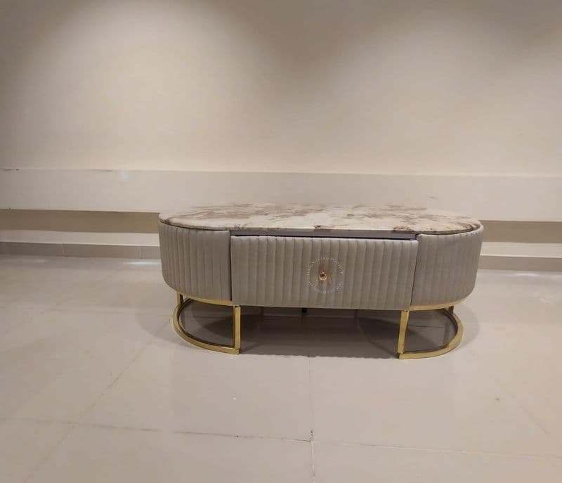 Image 2 for 8887 Beige Centre Table (HYD OTD)