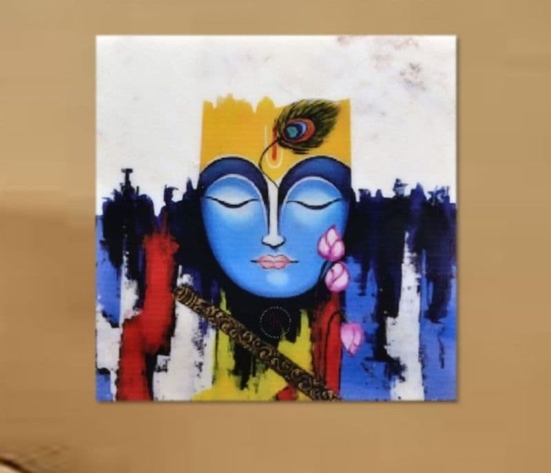 Ayah Krishna Marble Wall Accent