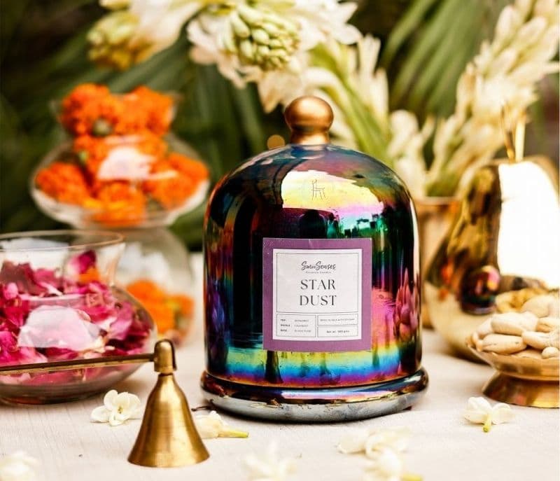 Leilani Star Dust 2-Wick Bell Jar Candle