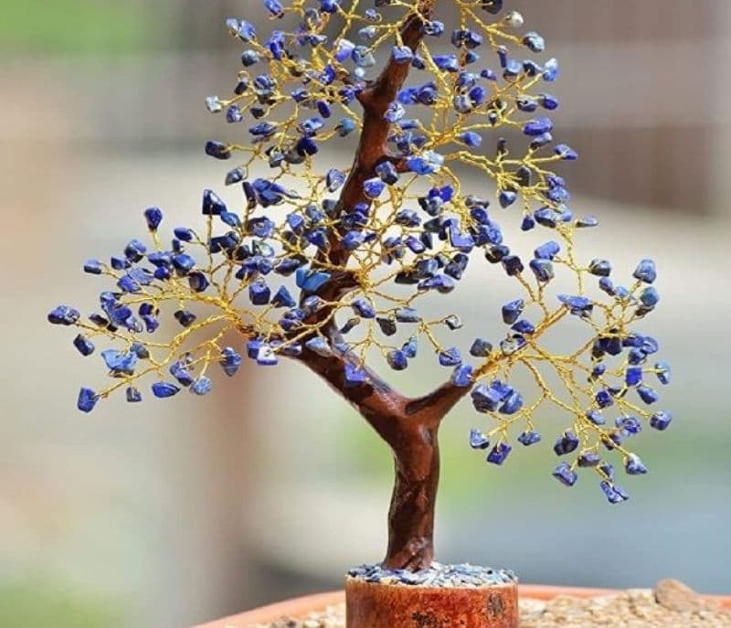 Image 2 for Oaklynn  Lazuli Stone Crystal Tree