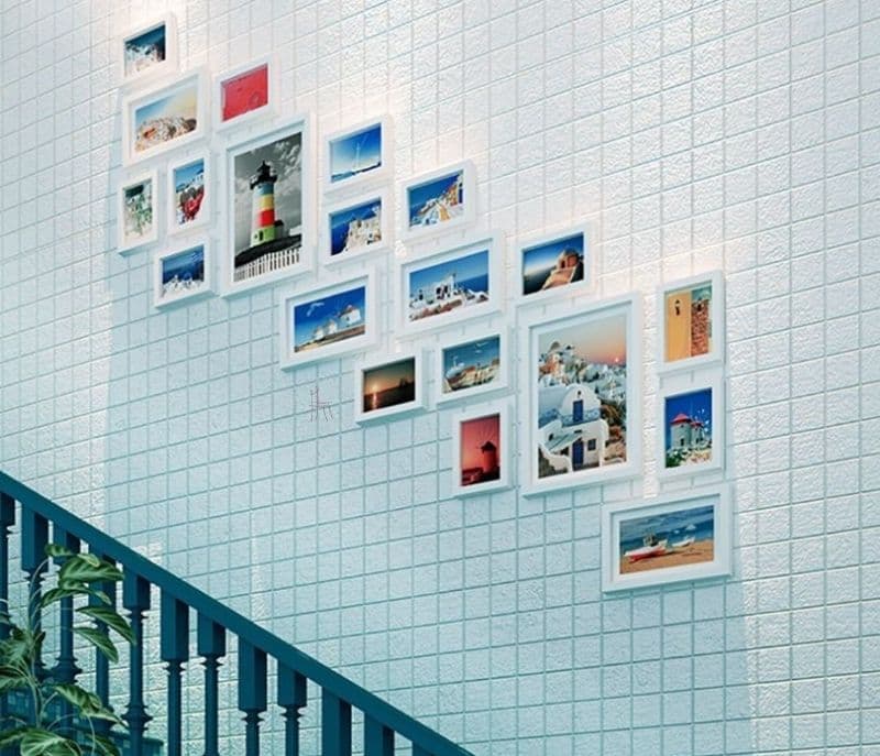 Arabella Set of 20 White Wall Photo Frames