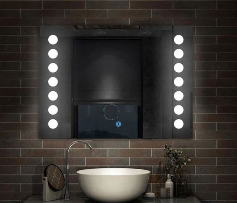 Dakota Modern Designed LED Wall Mirror