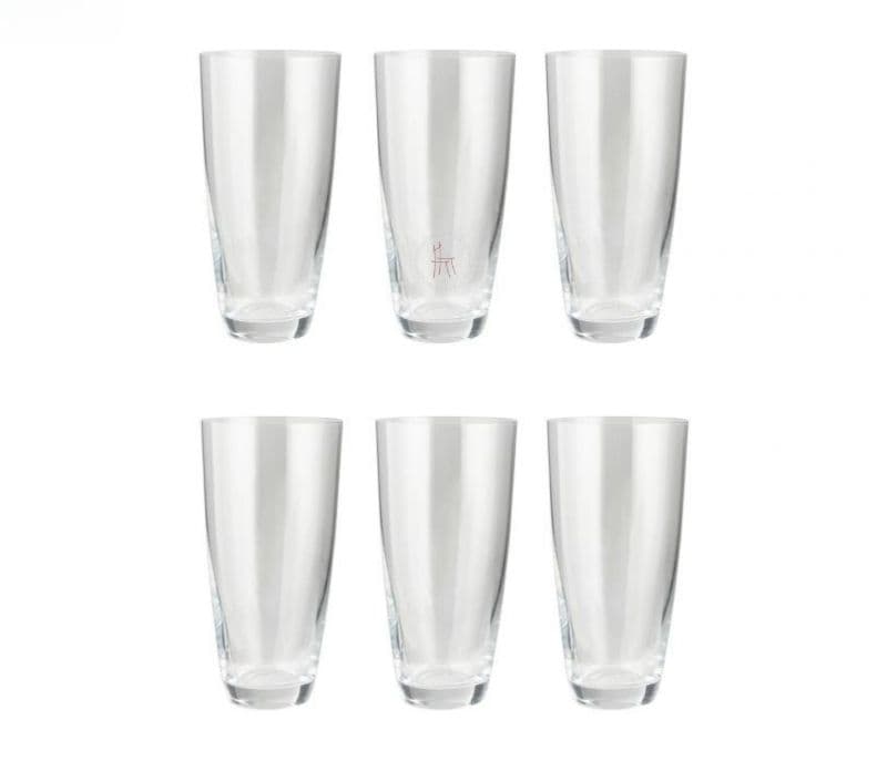 Image 3 for Sage 350 ML Transparent Kate Water Glasses - Set of 6