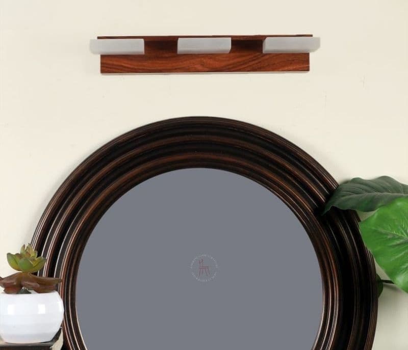 Image 3 for Maia Wooden Iron Picture Light