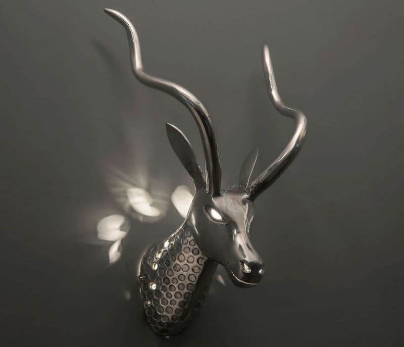 Romina Deer Head Wall Light Metal Lamp