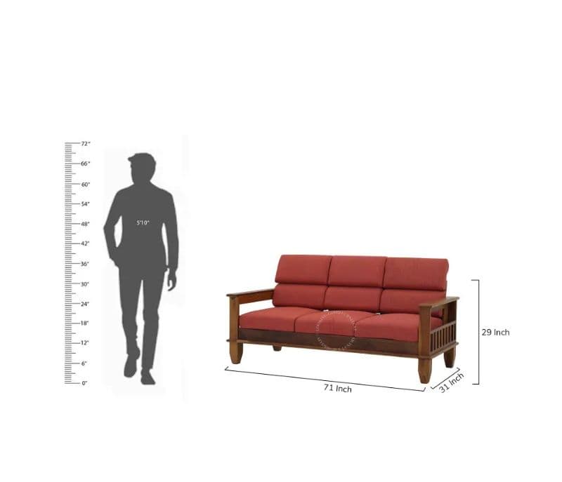 Image 6 for Cenni Wooden Sofa