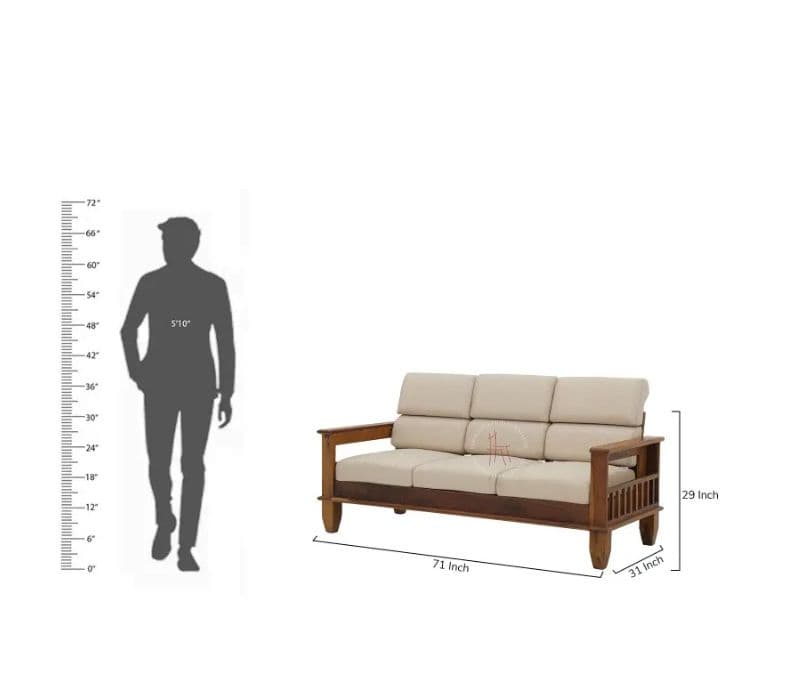 Image 6 for Cenni Wooden Sofa