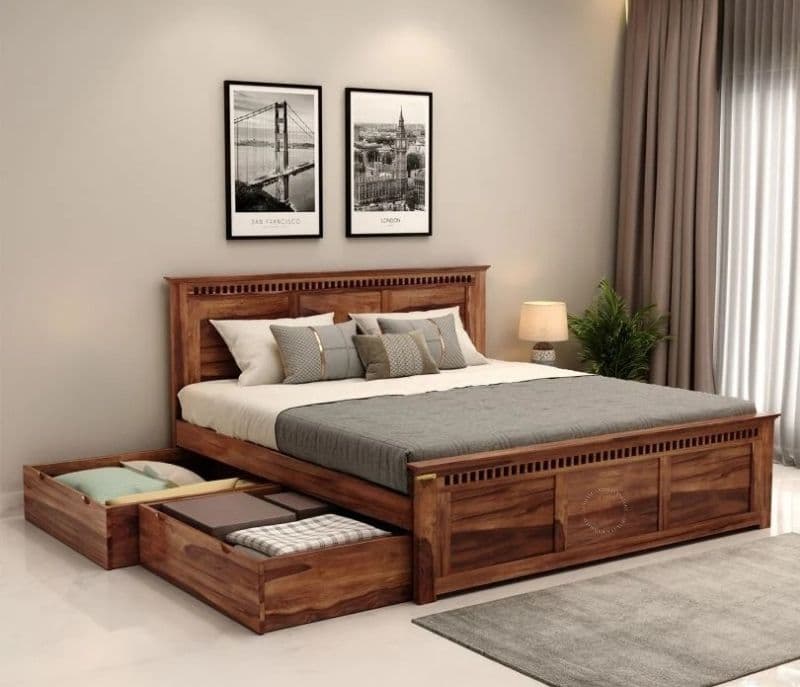 Agata Cot (Honey Finish)