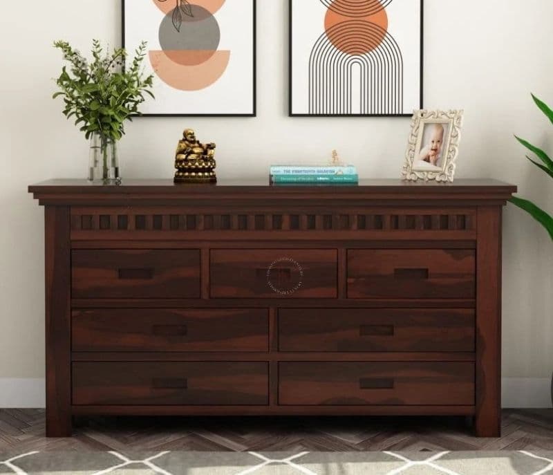 Harlow 7 Drawer Wooden Chest Drawers