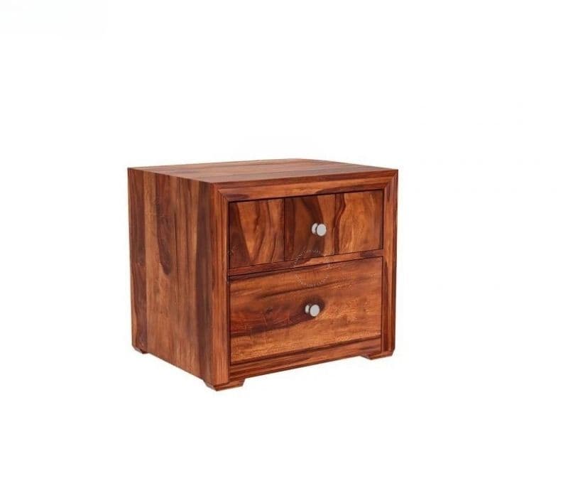 Image 3 for Brooklyn Bedside Table (Honey Finish)