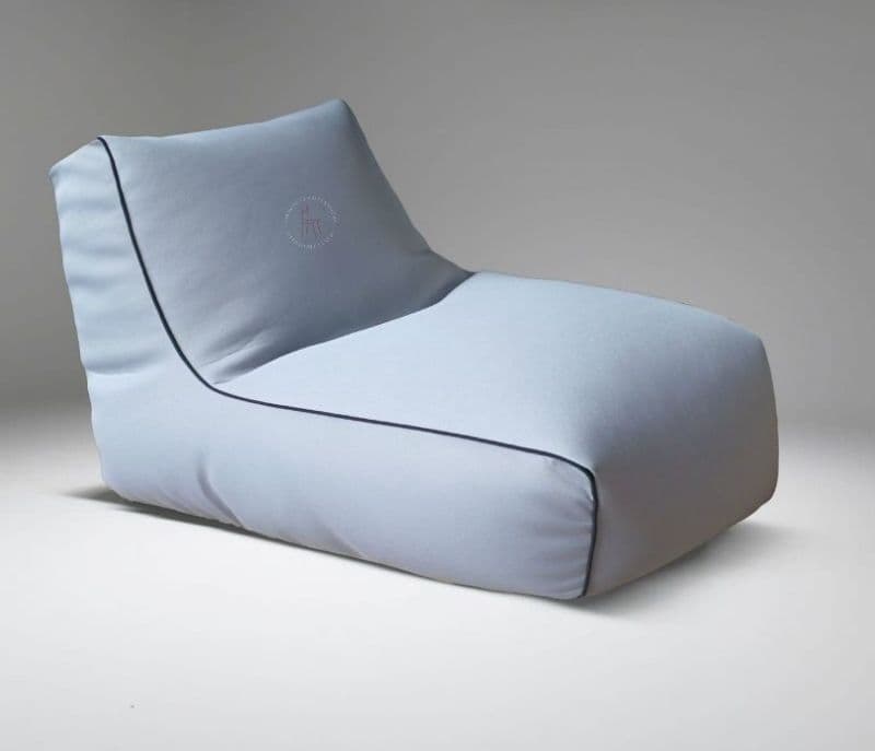 Image 3 for Celeste Shape Piping Bean Chair With Beans