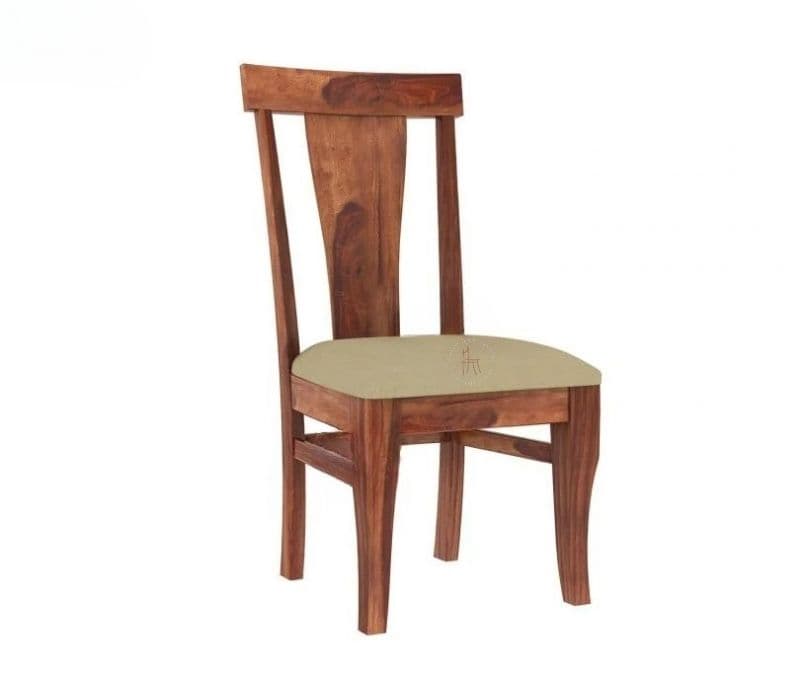 Image 3 for Malka Dining Chair With Fabric (Honey Finish)