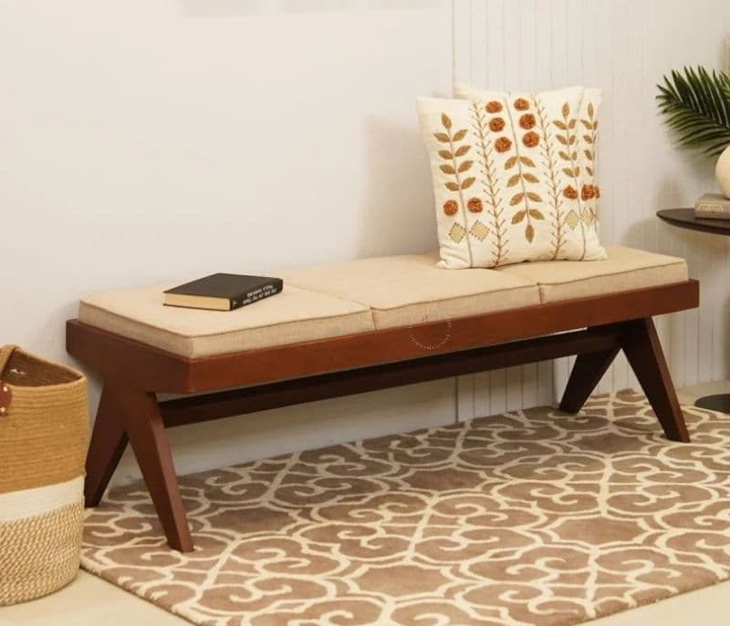 Image 3 for Paloma upholstered bench