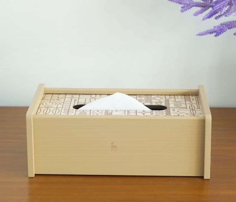 Image 7 for Maisy Wooden Tissue Paper Holder