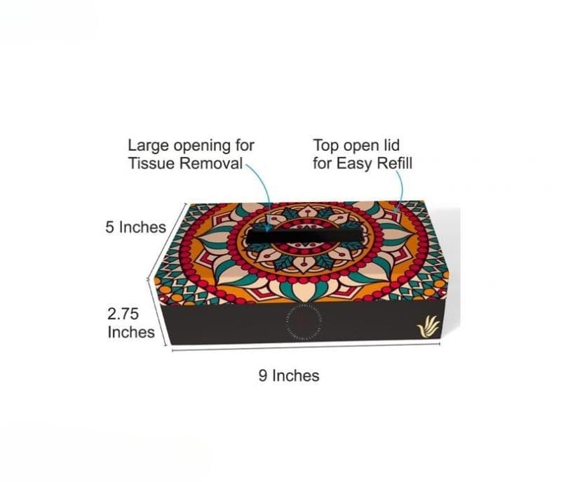 Image 3 for Pearl Wooden Tissue Box