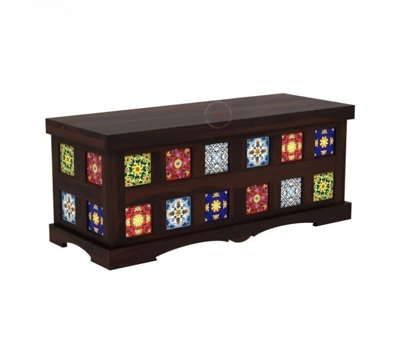 Image 5 for Belen Trunk Box (Walnut Finish)