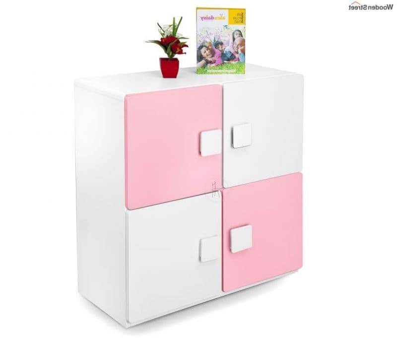 Demi Two Layer Bookcase (Pink)
