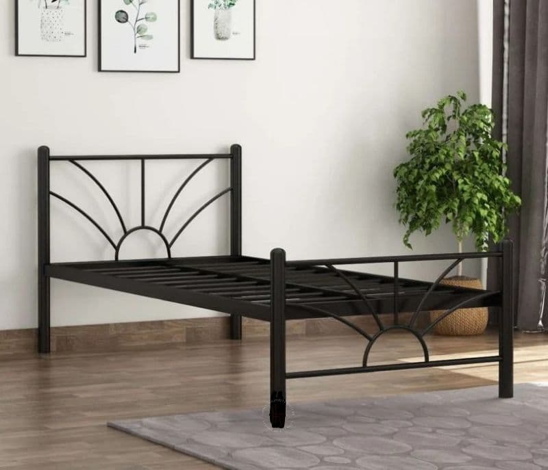 Image 3 for Oriana Powder-Coated Single Metal Bed