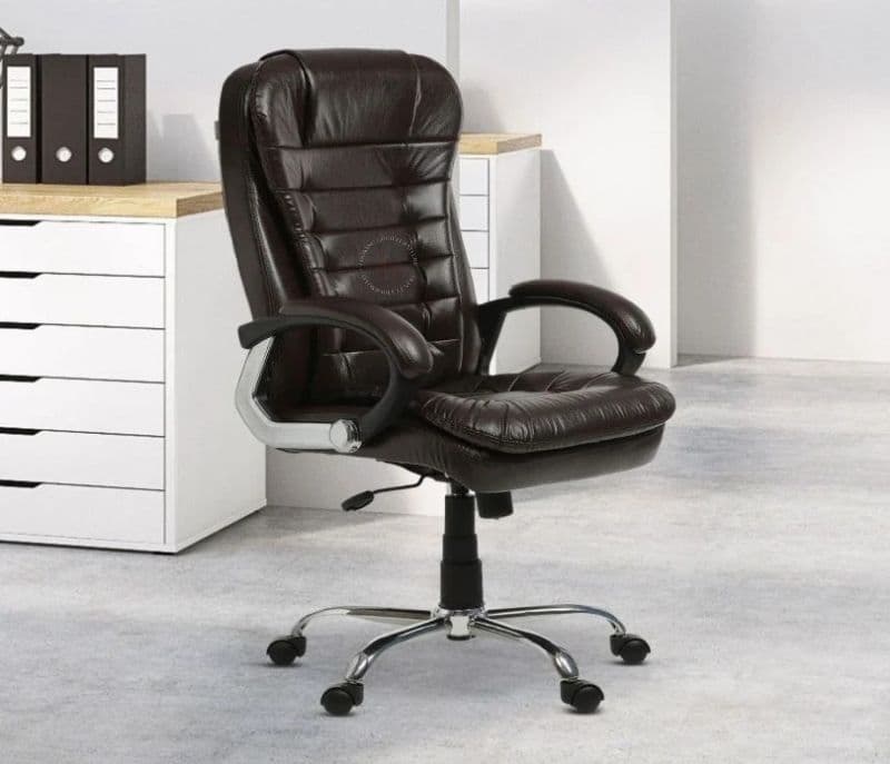 Leanna High Back Premium PU Leather Executive Office Chair