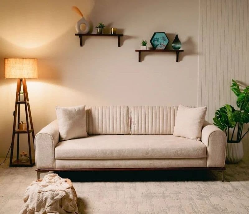 Amani 3 Seater Lounger Sofa With Tilt Adjust Headrest