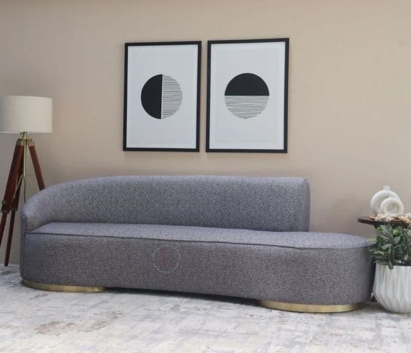 Image 2 for Bristol 3 Seater Curved Sofa