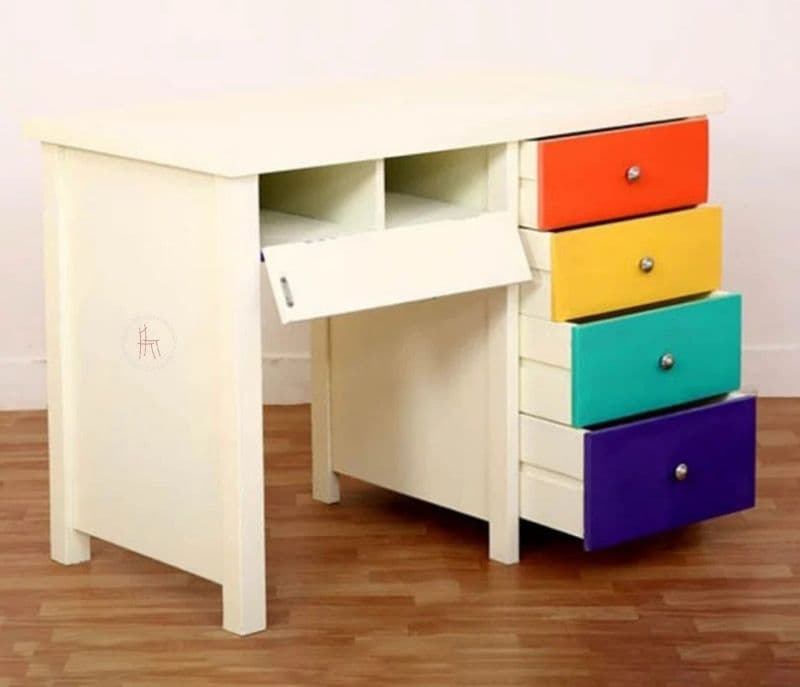 Image 3 for Dallas Kids Study Table With Drawers