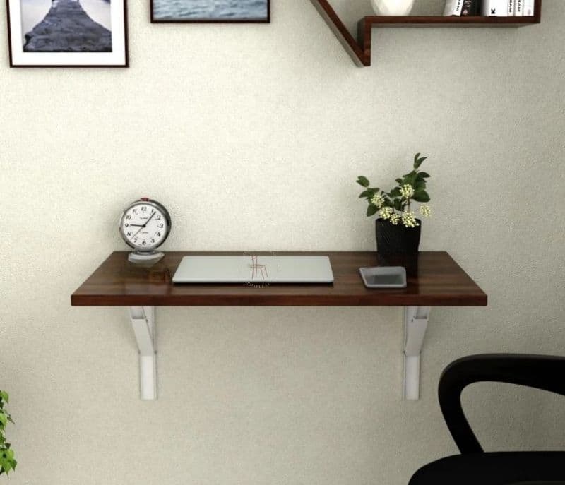 Image 2 for Lennox Foldable Wall Mounted Engineered Wood Study Table