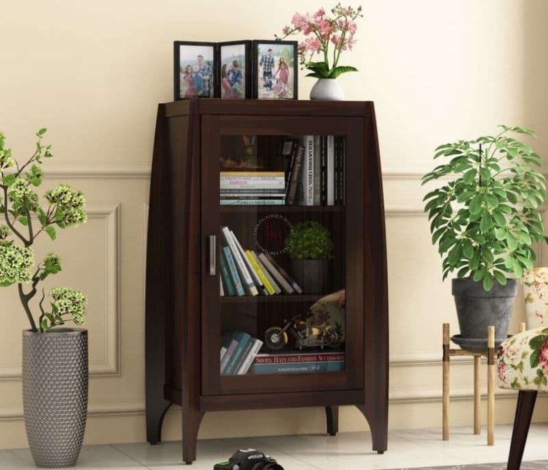 Leilany Office File Cabinet (Walnut Finish)