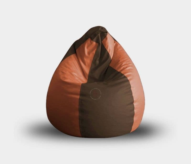 Image 2 for Imerio Print Leatherette Bean Bag Filled with Beans