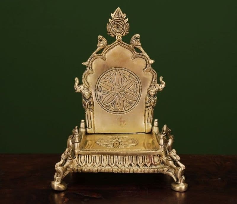 Lia Brass Sinhasan for God Idols