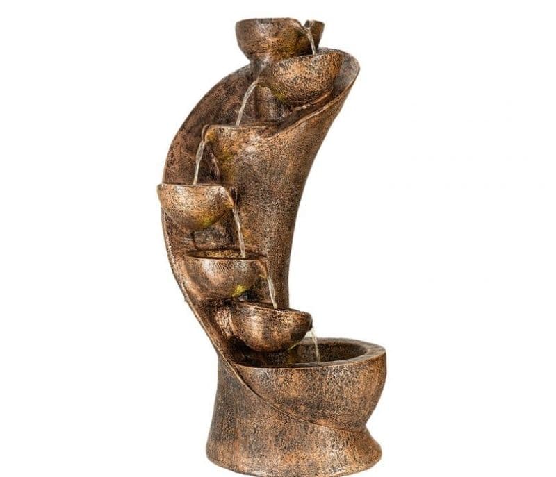 Image 3 for Amora Fibre Glass water fountain (Copper)