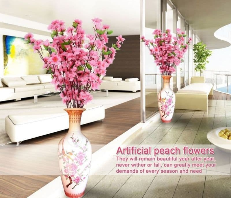 Image 4 for Octavia Cherry Blossom Flower Sticks for Home Decor