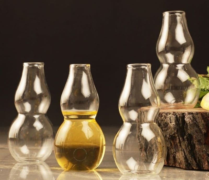 Valerie Double Bubble Shot Glass Set of 4 100 ML