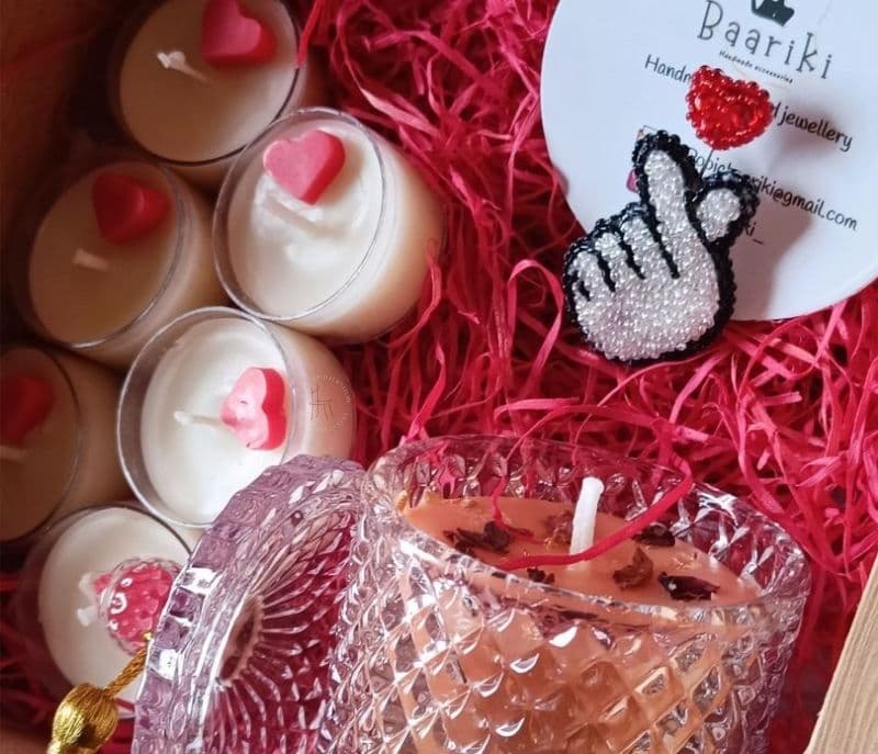 Cynthia Groovy Love Jar Scented Candles Gift Set of 3