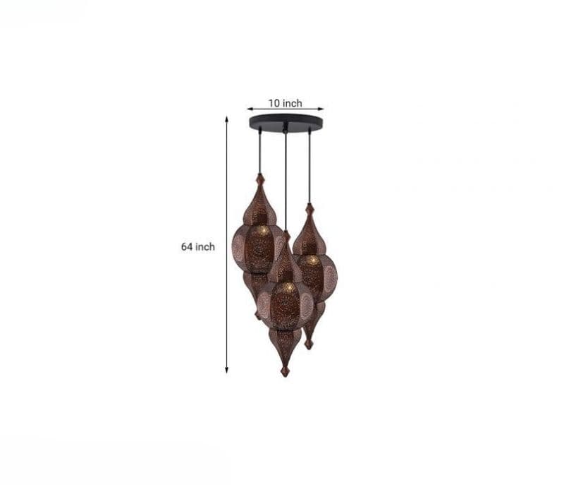 Image 3 for Sky Classic Moroccan Nargis Hanging Pendant Light