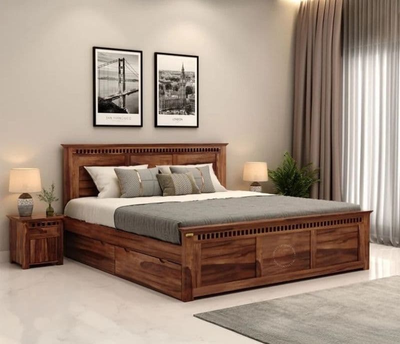 Image 2 for Agata Cot (Honey Finish)