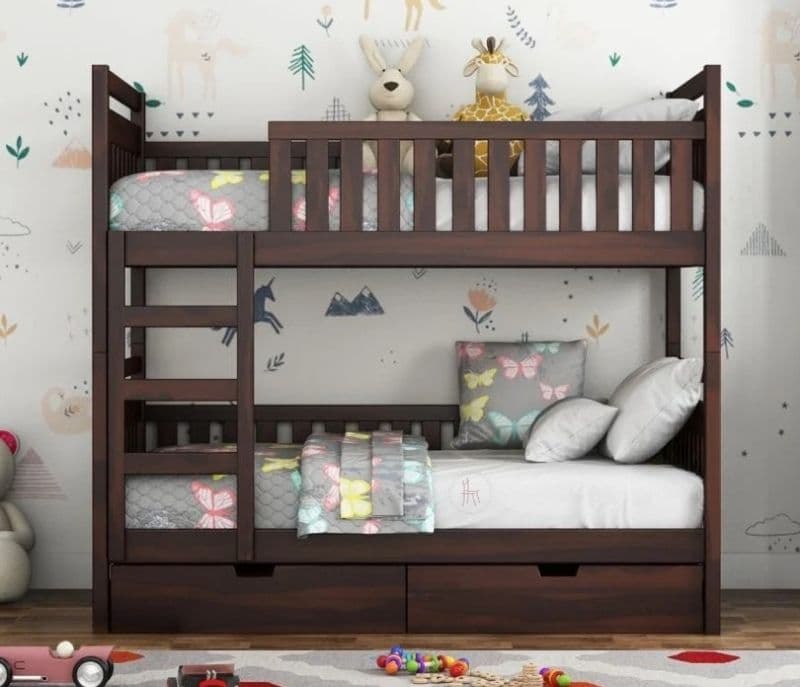 Image 2 for Rio Bunk Bed (Walnut Finish)