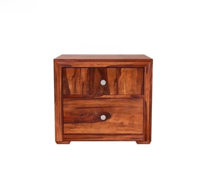 Image 2 for Brooklyn Bedside Table (Honey Finish)