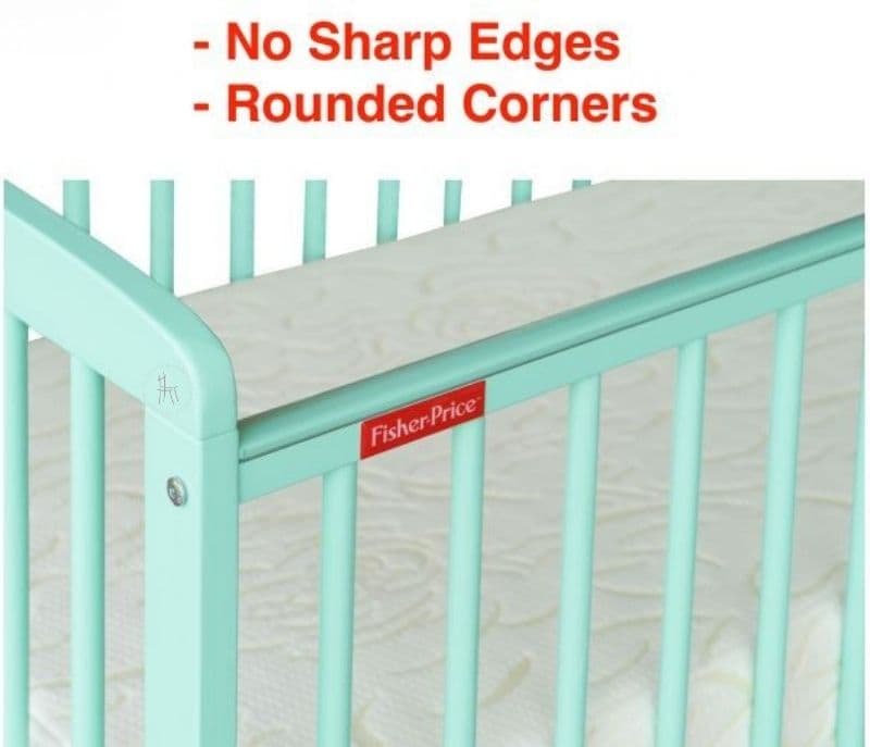 Image 2 for Reese Adjustable Sturdy Casters Cot For Baby