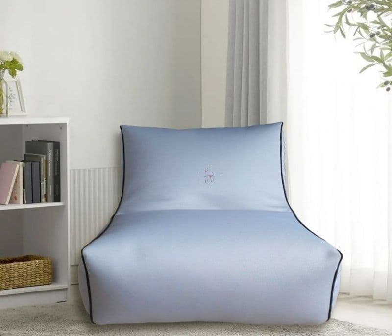 Image 2 for Celeste Shape Piping Bean Chair With Beans