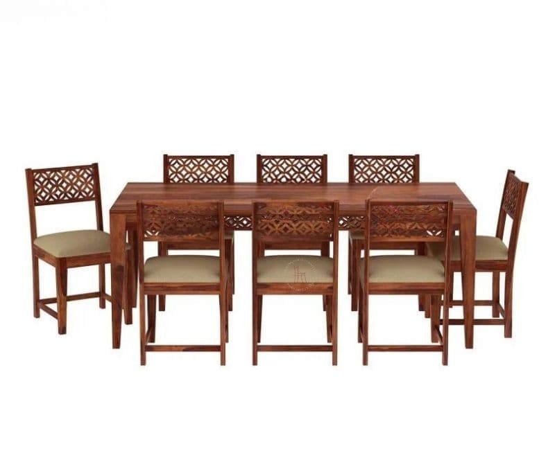 Image 3 for Jianna 8 Seater Dining Set (Honey Finish)