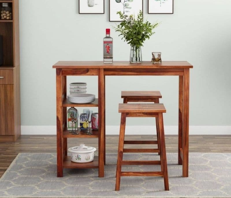 Image 3 for Campbell Bar Set (Honey Finish)