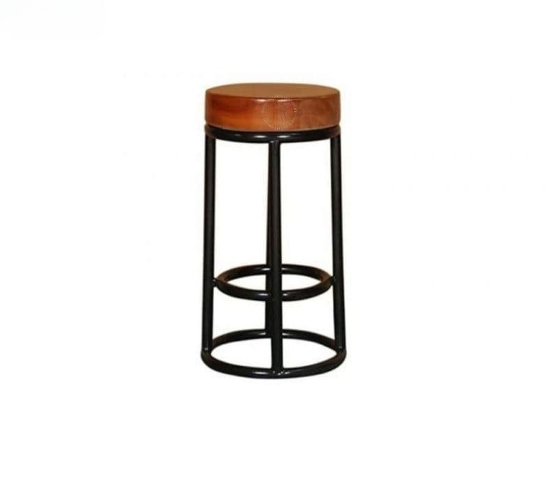 Image 2 for Leanna Bar Stool (Black Finish)