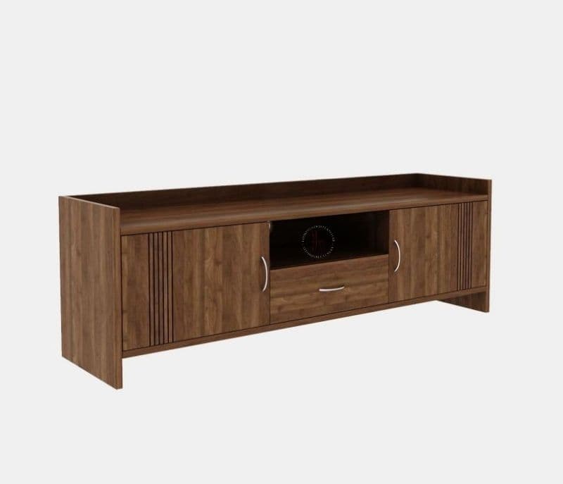 Image 6 for Evelynn Engineered Wood Floor Rested Tv Unit
