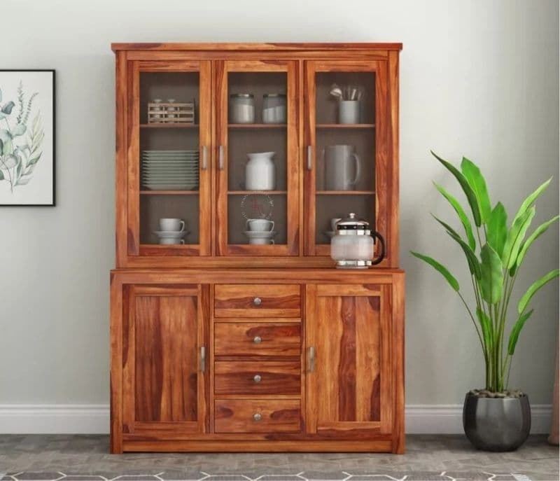 Image 2 for Remy Kitchen Cabinet (Honey Finish)