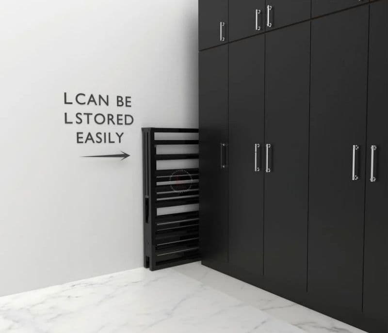 Image 2 for Elaiso Powder Coated Metal Foldable Queen Size Bed without Mattress