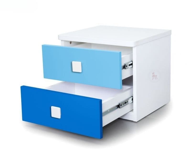 Image 3 for Saige Blue America Bedside Table