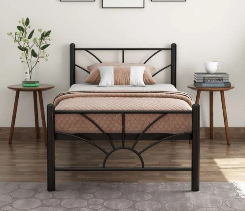 Image 2 for Oriana Powder-Coated Single Metal Bed