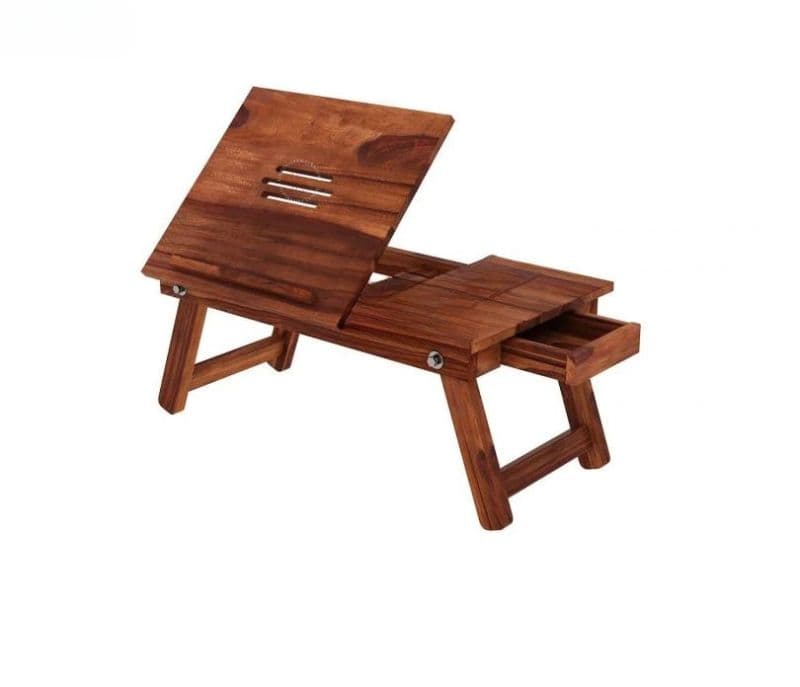 Image 8 for Raegan Laptop Table (Honey Finish)